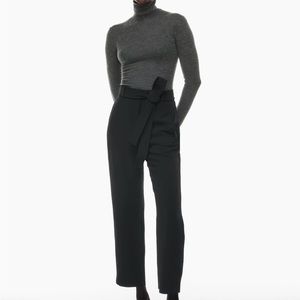 Aritzia Wilfred Tie Front Pant